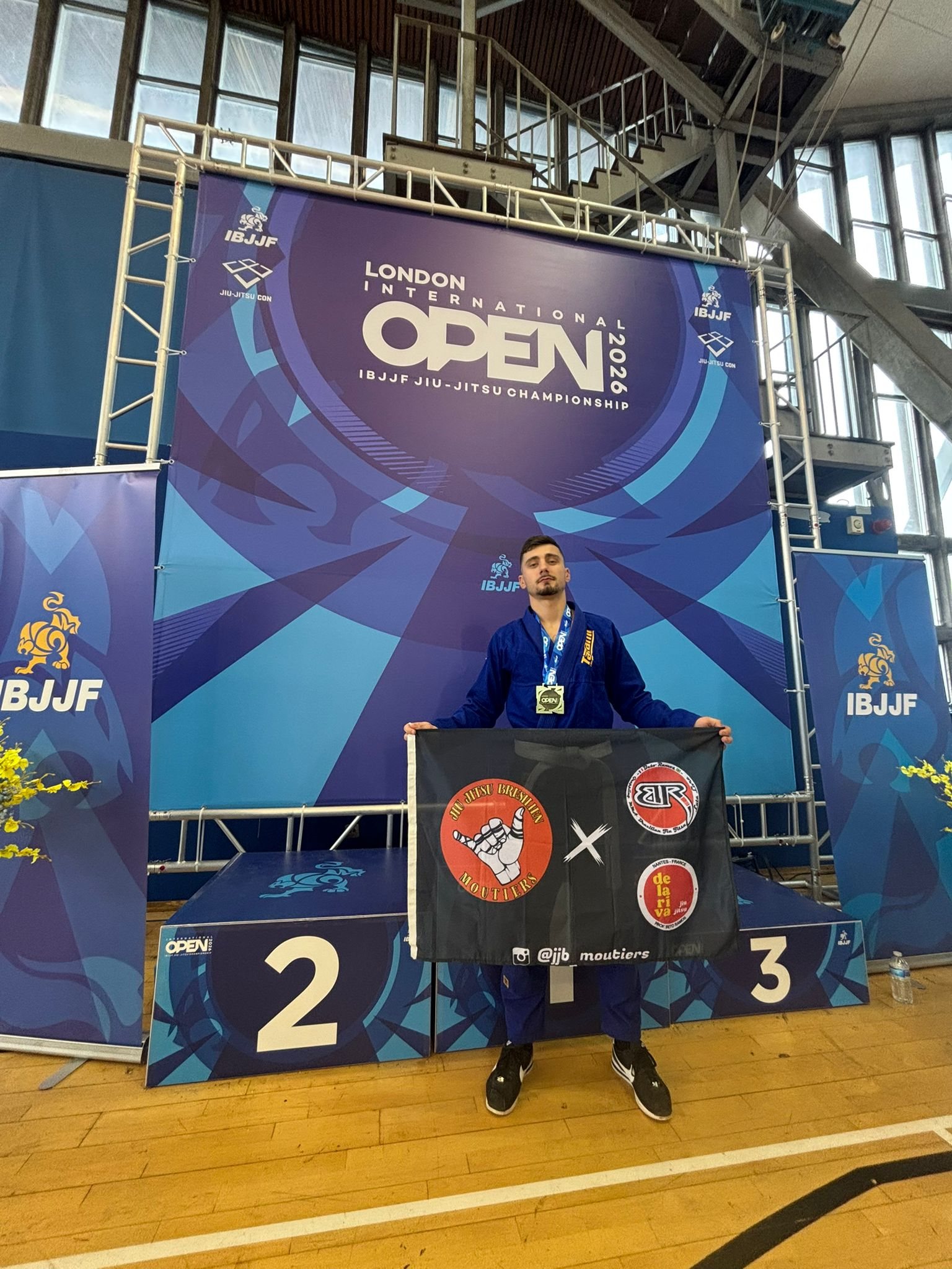 Compétiteur JJB Moutiers au London International Open 2026